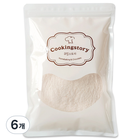 쿠킹스토리 히말라야 핑크 솔트 고운 입자, 6개, 2kg