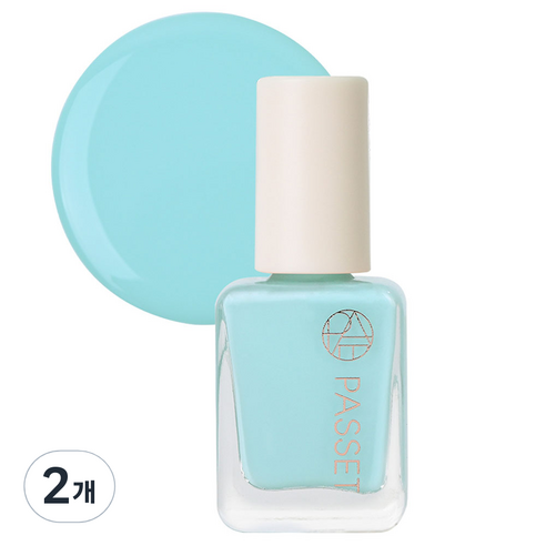 파셋 셀럽 네일컬러 폴리쉬 매니큐어, 74 민트드림, 7ml, 2개
