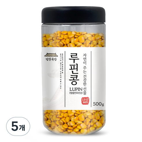 건강곡간 루핀콩, 500g, 5개