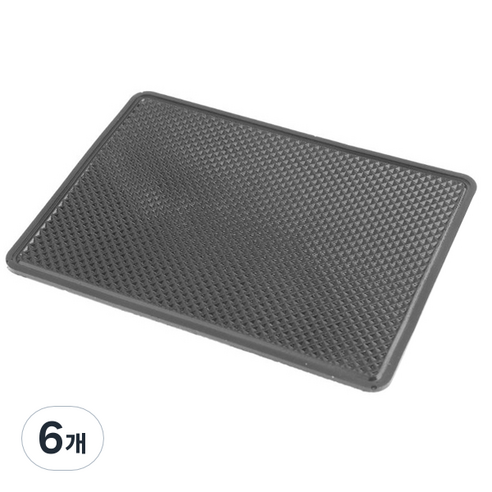 차량용 논슬립패드 핸드폰 거치용 20 x 15 cm, 6개