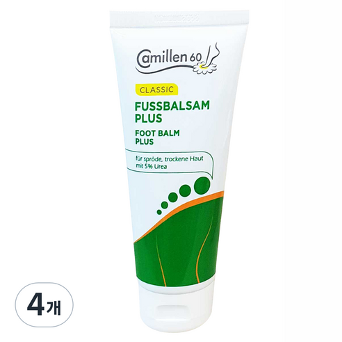 카밀렌 풋발삼 플러스 풋크림, 100ml, 4개