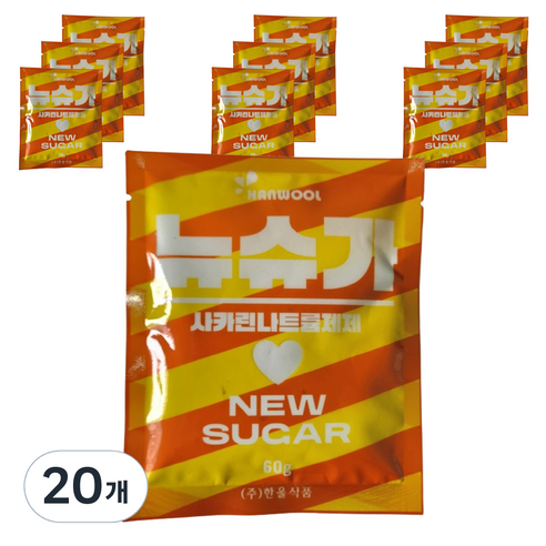 한울 뉴슈가, 60g, 20개