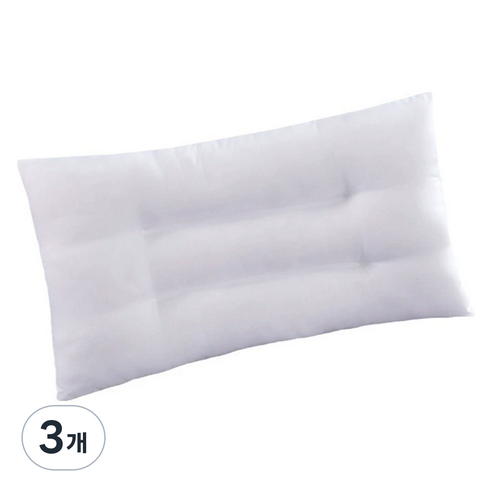 비투윈 부드러운 베개솜 500g, 흰색, 3개