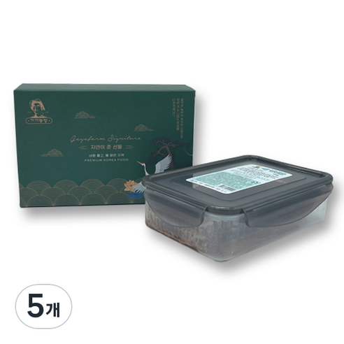 가가농장 팩사양벌집꿀, 700g, 5개
