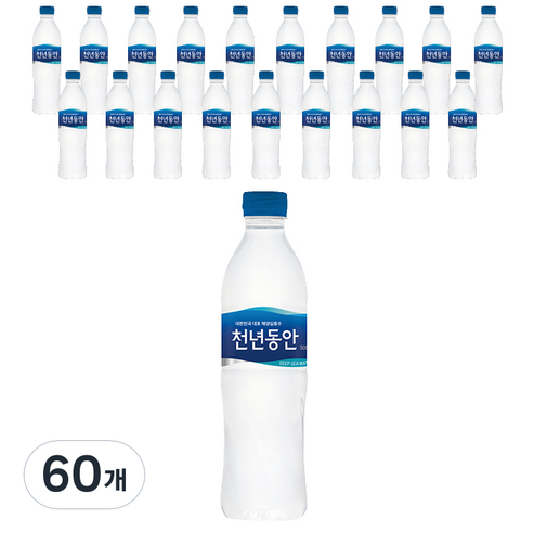 천년동안 해양심층수, 500ml, 60개