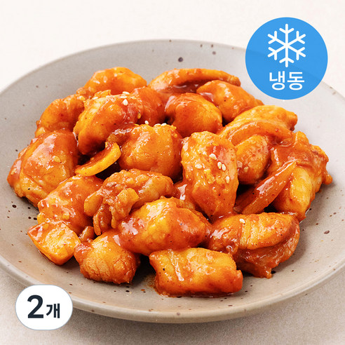 진신 순살 아귀 볶음 (냉동), 2개, 300g