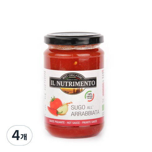 유기농 수고 알 소스, 280g, 4개