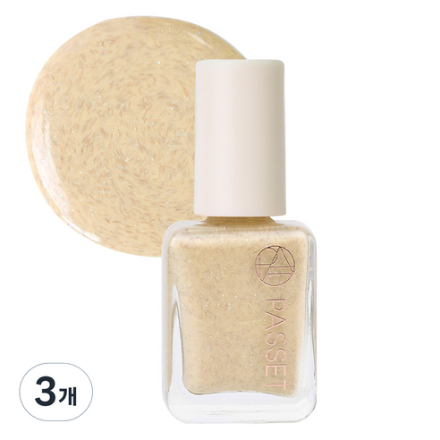 파셋 셀럽 네일컬러 폴리쉬 매니큐어, 86 앙고라크림옐로우, 7ml, 3개