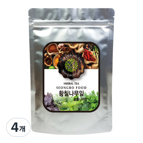 성보식품 국내산 황칠나무잎, 100g, 4개
