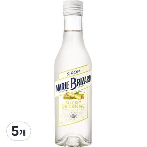 마리브리자드 사탕수수 시럽, 5개, 250ml