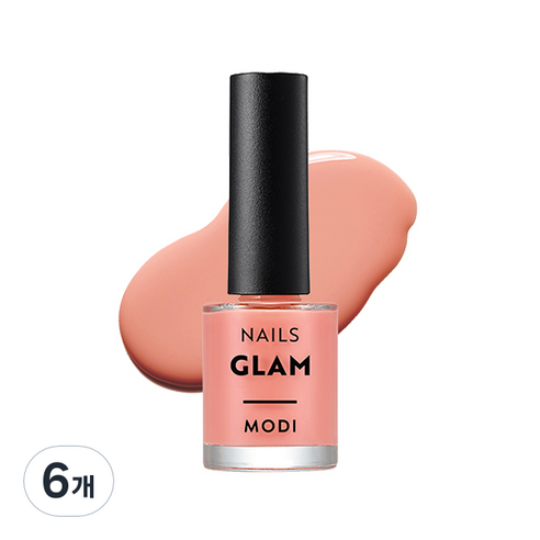 에뛰드 모디 글램 네일즈 9ml, 88호 줄리엣플뢰르, 6개