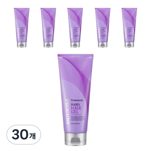 미샤 프로큐어 트랜스타일 하드 헤어젤 200g 4개 올리브영헤어젤