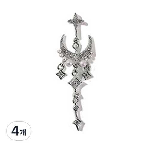 주앙오브제 비비아 네일파츠 24 G357, 4개, 혼합색상