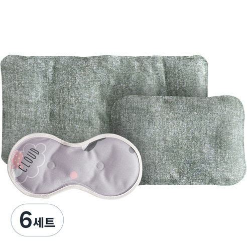 휴비딕 황토 냉온찜질팩 3종, 6세트