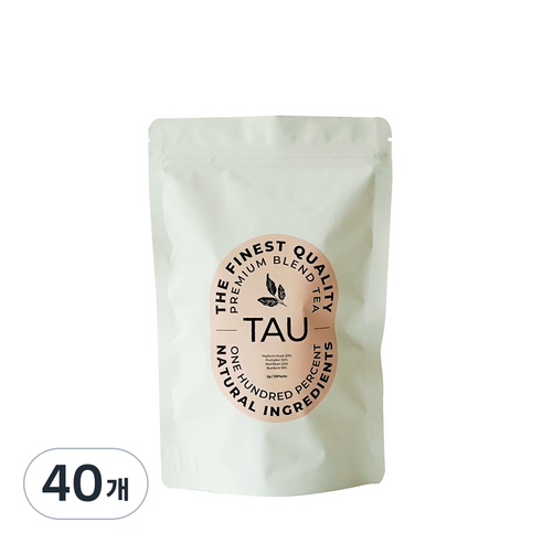 타우 차전자피 호박 팥 차, 2g, 40개