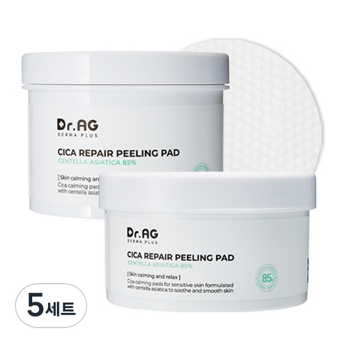 닥터에이지 시카 진정패드 60p + 40p, 5세트