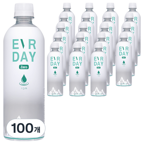 에버데이 제로 이온 음료, 500ml, 100개