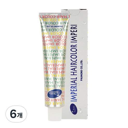 파이모아 임페리얼 헤어칼라 염모제 1제 90g, 레드계열 GR-7, 6개