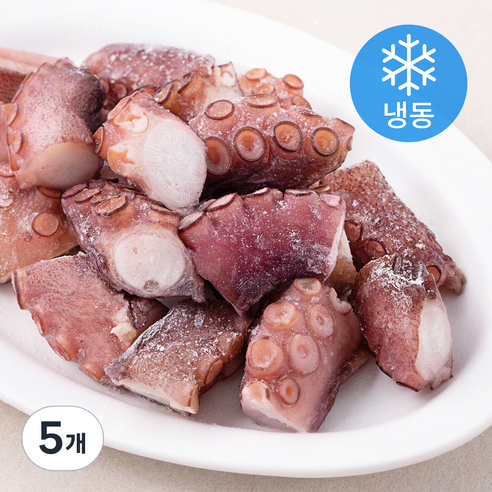 알찬해 남해안 자숙 손질 돌문어 (냉동), 150g, 5개
