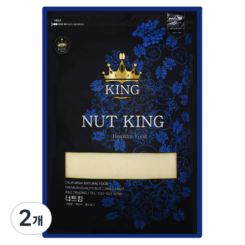 너트킹 아몬드분말 95%, 1kg, 2개