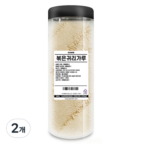 고미네 볶은 귀리가루, 500g, 2개