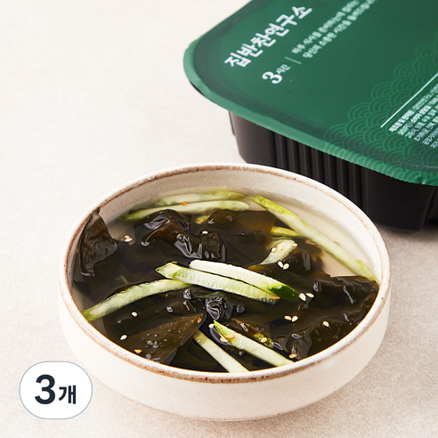 집반찬연구소 미역오이냉국, 700g, 3개