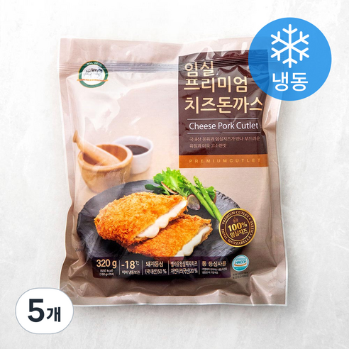 임실치즈 프리미엄 치즈 돈까스 (냉동), 320g, 5개