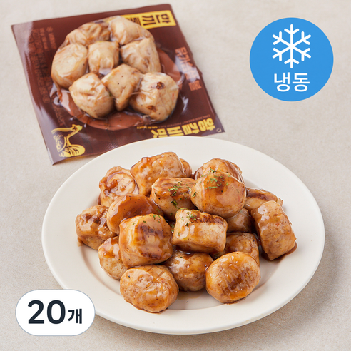 한끼통살 닭가슴살 볼 왕갈비맛 (냉동), 100g, 1개입, 20개