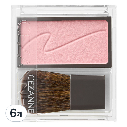세잔느 치크 블러쉬 2.2g, 6개, 04 퓨어핑크