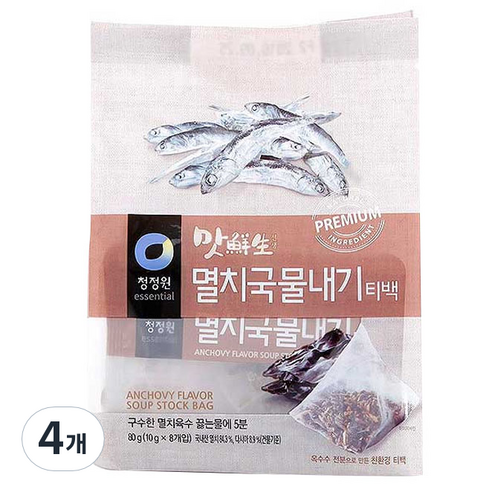 청정원 맛선생 80g, 4개