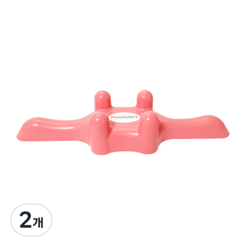 꾹도리 스트레칭바, 핑크, 2개
