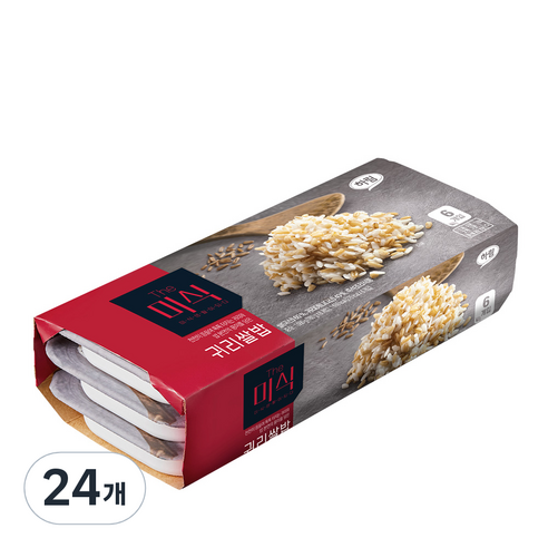 더미식 귀리쌀밥, 180g, 24개