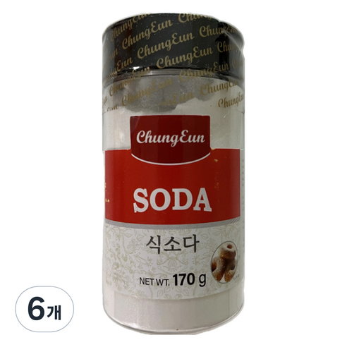청은에프엔비 식소다, 170g, 6개