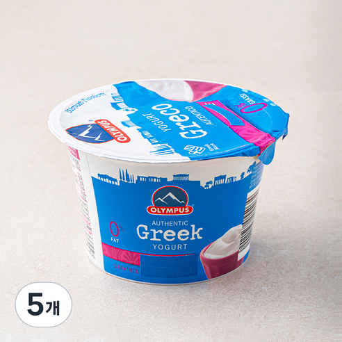 올림푸스 그릭요거트 0%, 150g, 5개