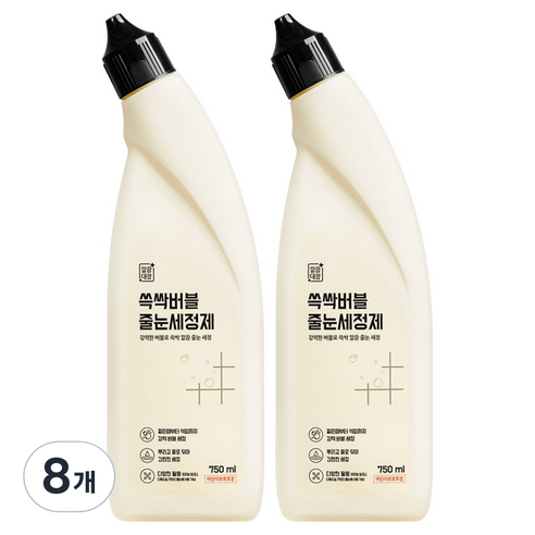 깔끔대장 쓱싹버블 줄눈세정제, 750ml, 8개