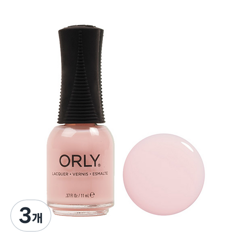 오를리 네일컬러 매니큐어 11ml, 2020014 컨페티, 3개