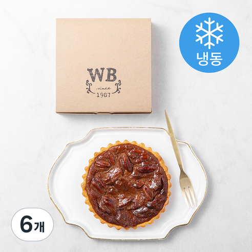 우드앤브릭 피칸파이 (냉동), 150g, 6개