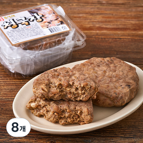 옹심원 국내산 청국장, 200g, 8개