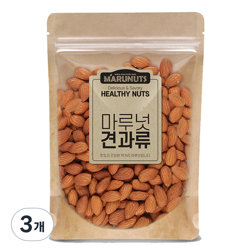 마루넛 볶음아몬드, 500g, 3개