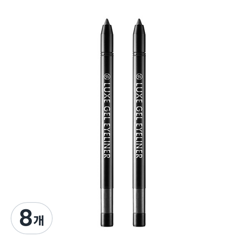 리르 룩스 젤 아이라이너 0.5g, 펄블랙, 8개