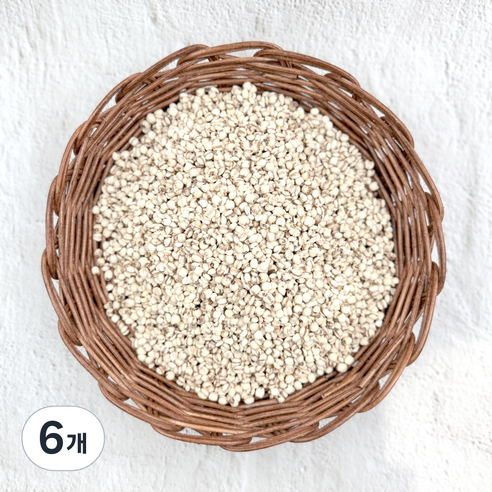 뜰안애 국내산 율무, 300g, 6개
