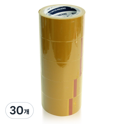 빅드림 THE 튼튼한 박스테이프 중포장용 63MIC 48mm x 40m, 미색, 30개