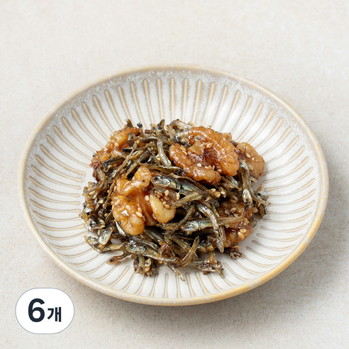 더반찬 호두 멸치 볶음, 100g, 6개