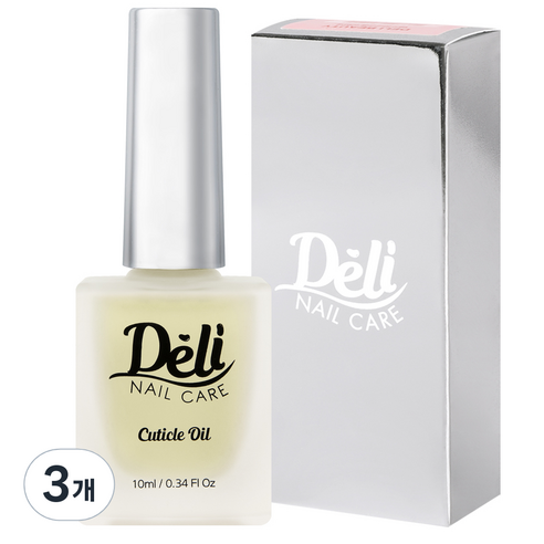 델리뷰티 퍼펙트 큐티클 오일, 10ml, 3개
