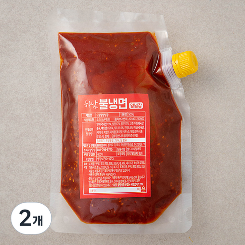 하남 불냉면 양념장, 500g, 2개
