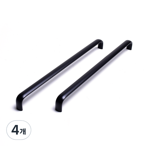 손잡이세상 모닝 P320 가구손잡이 블랙, 4개