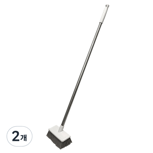 핌 커브 롱 하드 밀대솔, 혼합색상, 2개
