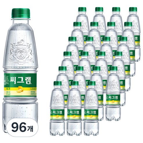 씨그램 플레인 350ml, 96개