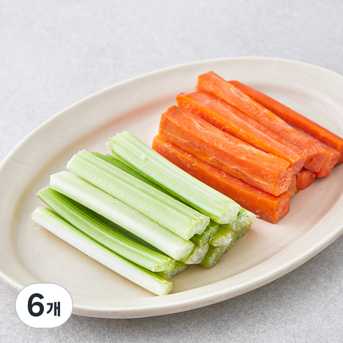 국내산 스틱 채소, 400g, 6개
