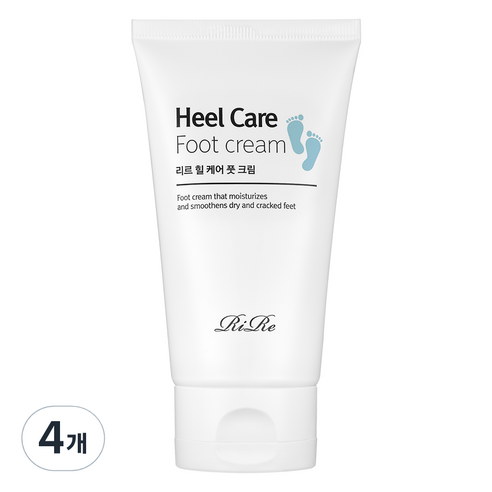 리르 힐 케어 풋 크림, 1개입, 4개
